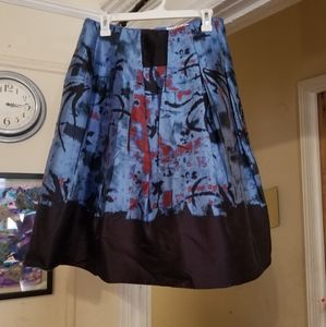 High waist midi skirt